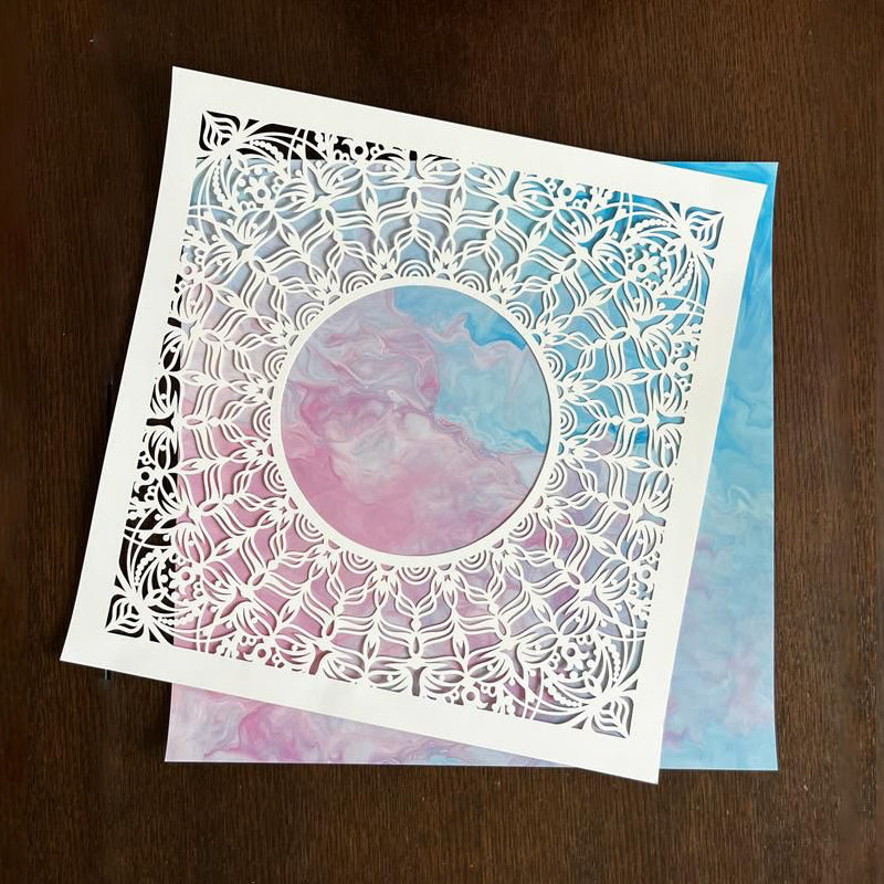 Paper Cut Lace Ketubah