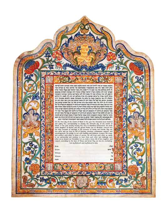Italian 1774 Trieste Ketubah