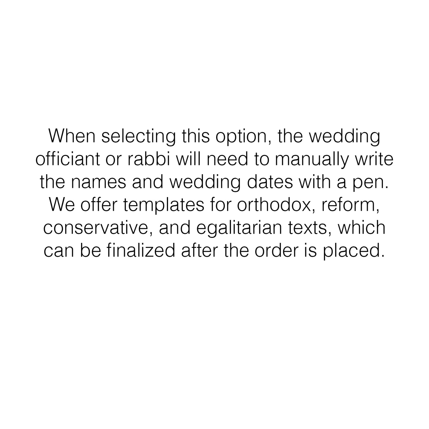 Just Love Ketubah