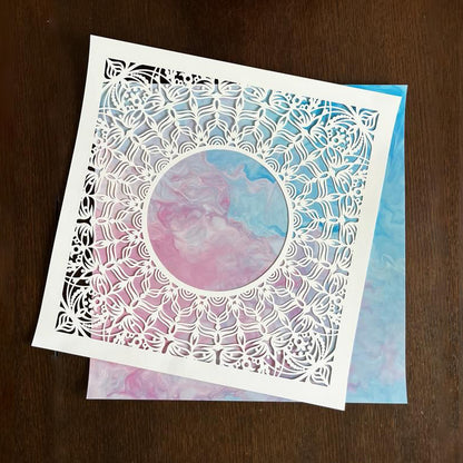 Paper Cut Lace Ketubah