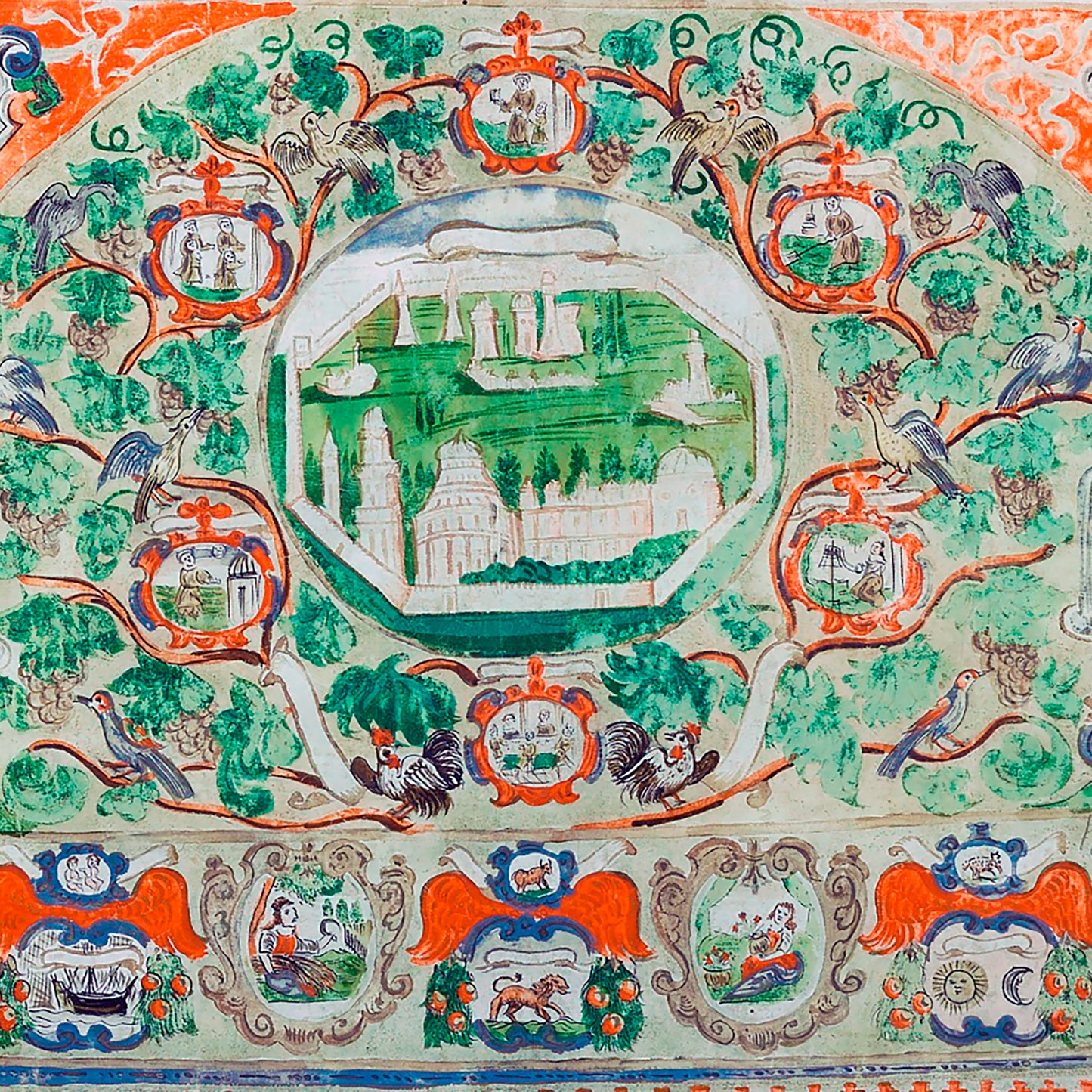 Ketubah: Livorno, Italy, 1698