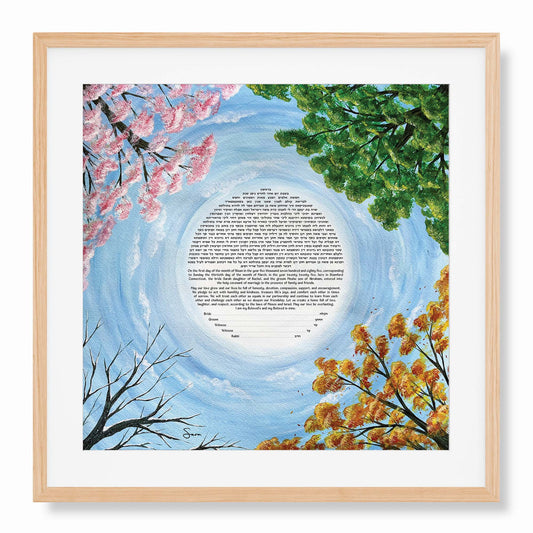 Four Seasons Tree Ketubah