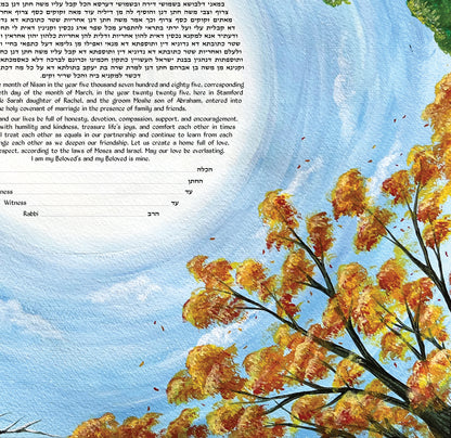 Four Seasons Tree Ketubah