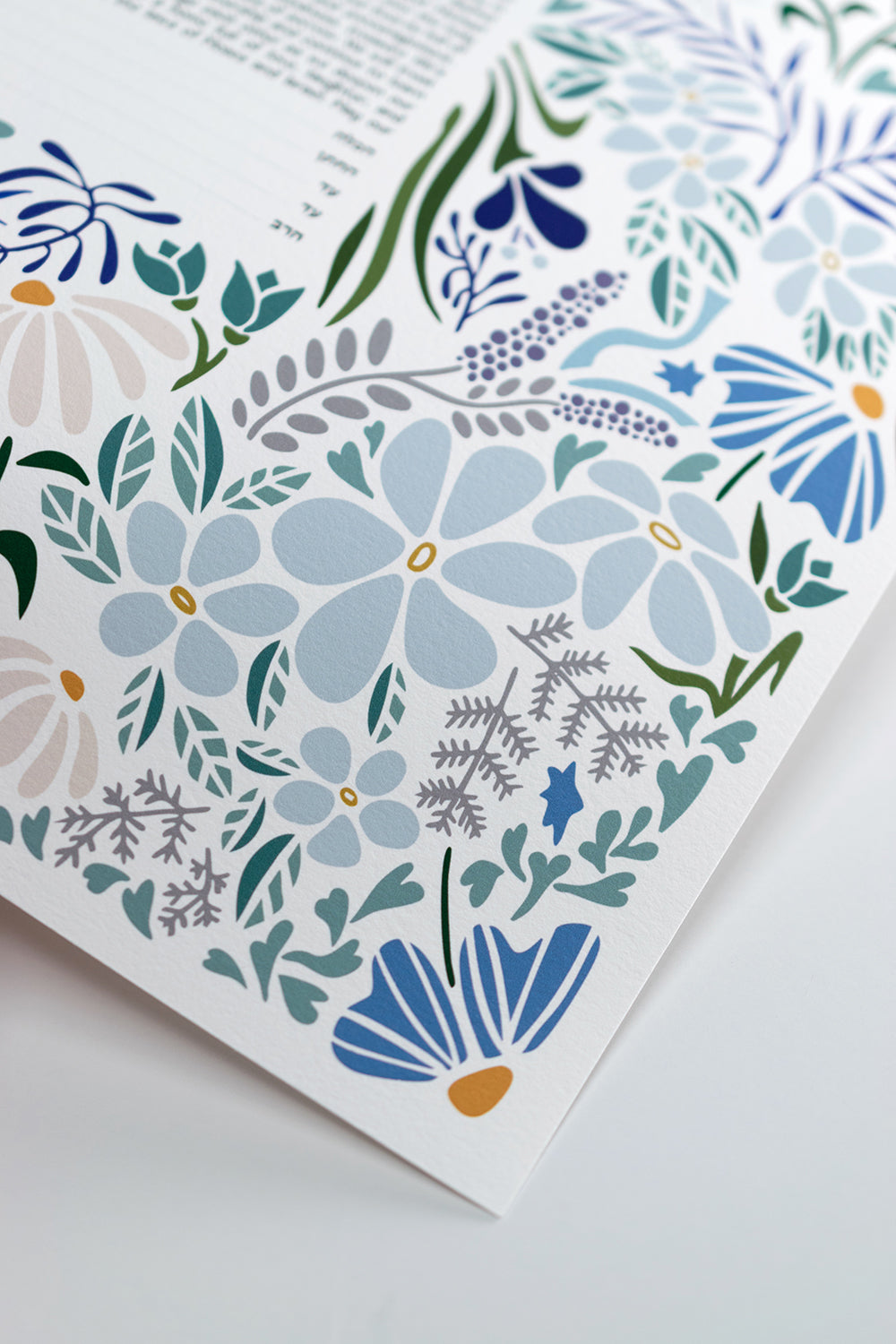 Modern Wildflower Garden Ketubah