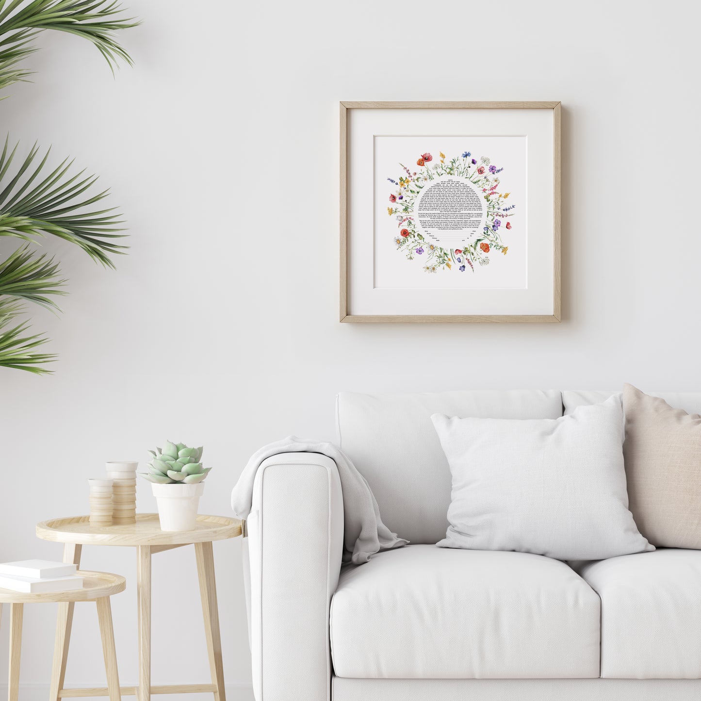 Spring Flowers Ketubah